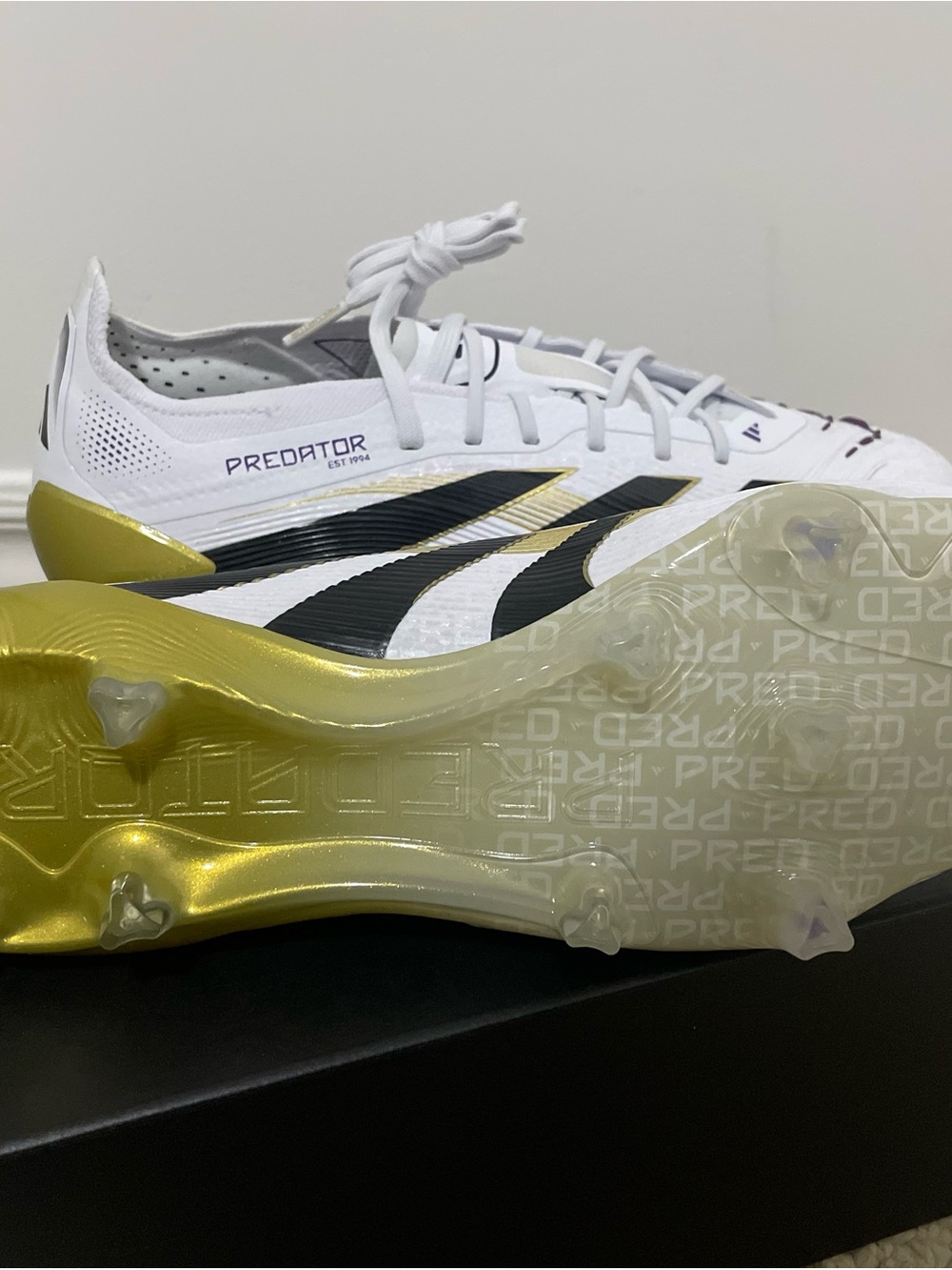 adidas Predator Elite Gold Firm-Ground Soccer Cleats